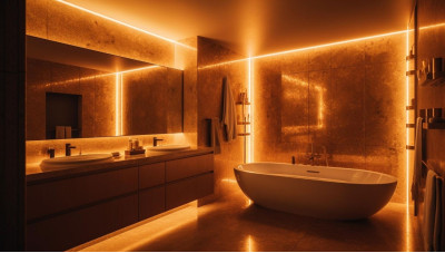 Освітлення ванни: створення атмосфери та функціональності
