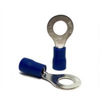 Кабельный наконечник АСКО-УКРЕМ под винт в изоляции RV 2 х 6 A0060030006 (100шт)