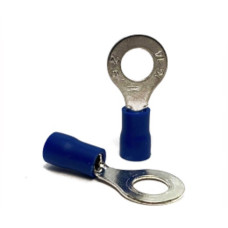 Кабельный наконечник АСКО-УКРЕМ под винт в изоляции RV 2 х 6 A0060030006 (100шт)