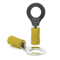 Кабельный наконечник АСКО-УКРЕМ под винт в изоляции RV 5,5 х 8 A0060030014 (100шт)