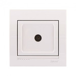 Розетка ТВ конечная LEZARD Deriy белая 702-0202-130