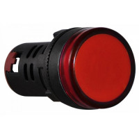 Светосигнальная арматура АСКО-УКРЕМ AD22-22D/S красная 220V AC A0140030038 