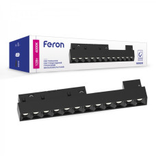 Магнитный трековый светильник Feron MGN300 18W черный 41931