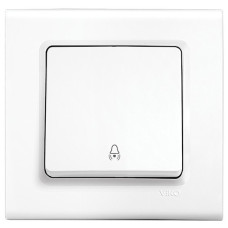 Кнопка звонка VIKO Linnera белая 90400006