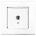 Розетка ТВ конечная VIKO Linnera белая 90400010