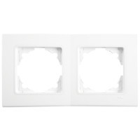 Рамка двойная VIKO Linnera белый 91480002