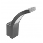 Фасадный светильник GTV PARIS LED 10W 4000K серый LD-PAR10W40BC-10