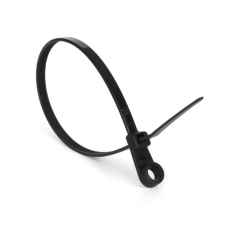 Стяжка кабельная Horoz 4х370 черная (100шт) 98-001-016