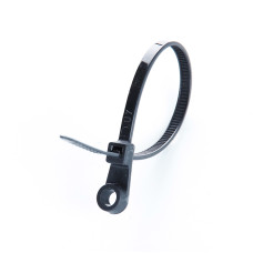 Кабельная стяжка с кольцом 4*150 APRO черная (100шт)