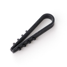 Дюбель ёлка круглая черная d-8мм APRO (100шт)