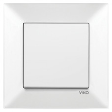 Выключатель одноклавишный VIKO Meridian белый 90970001-WH