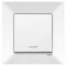 Выключатель одноклавишный с подсветкой VIKO Meridian белый 90970019-WH