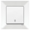 Выключатель одноклавишный проходной VIKO Meridian белый 90970004-WH