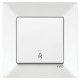 Кнопка звонка VIKO Meridian белый 90970006-WH