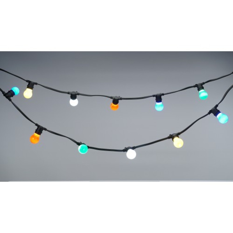 Вулична гірлянда Белт-лайт CL50-8 чорна 29883