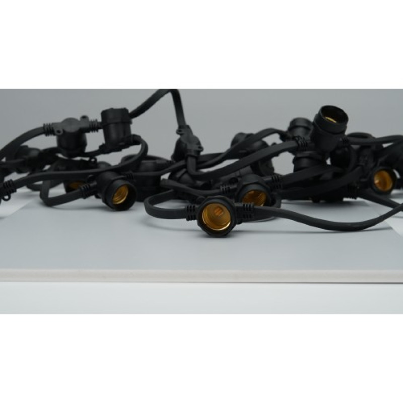 Уличная гирлянда Белт-лайт CL25-25 черная 29880