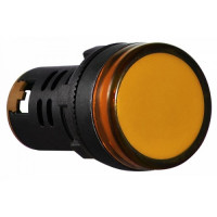 Світлосигнальна арматура АСКО-УКРЕМ AD22-22D/S жовта 24V AC/DC A0080040001
