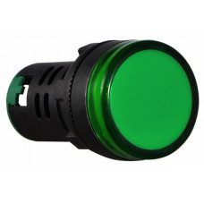 Светосигнальная арматура АСКО-УКРЕМ AD22-22D/S зеленая 220V AC A0140030045