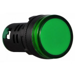 Светосигнальная арматура АСКО-УКРЕМ AD22-22D/S зеленая 24V AC/DC A0140030048