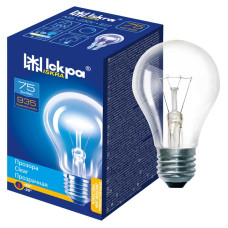 Лампа накаливания прозрачная Искра А55 75Вт Е27