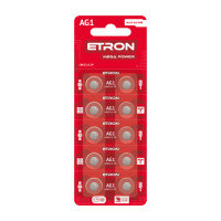 Батарейка алкалиновая (щелочная) ETRON AG1 1,5V (1шт)