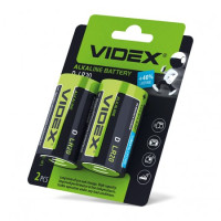 Батарейка алкалінова (лужна) VIDEX Alkaline LR2O/D 1.5V (2шт) LR2O/D2pcsBC