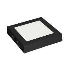 Накладной LED светильник HOROZ ARINA-12 12W 6400К квадрат черный 016-026-0012-050