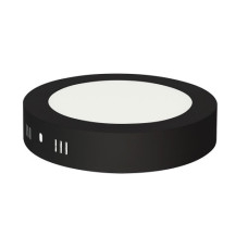 Накладной LED светильник HOROZ CAROLINE-18 18W 6400К круг черный 016-025-0018-050