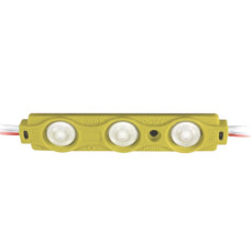 LED-модуль с линзой MTK-5730-3Led-Y-1,5W желтый