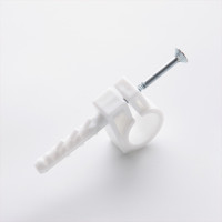 Обойма для труб и кабеля с ударным шурупом D 18-20 (50шт) APRO