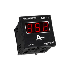 Амперметр DigiTOP однофазный щитовой АМ-1М