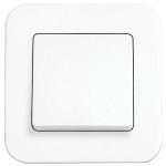 Вимикач одноклавішний VIKO Rollina білий 90420001