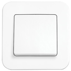 Выключатель одноклавишный VIKO Rollina белый 90420001