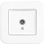 Розетка ТВ конечная VIKO Rollina белая 90420010