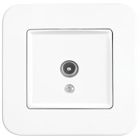 Розетка ТВ конечная VIKO Rollina белая 90420010