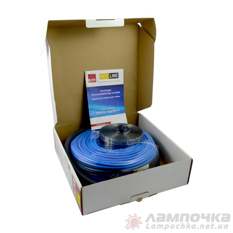 Комплект теплої підлоги в стяжку HOT LINE ДК-1600 Вт 9,6 кв.м  Eltis Electric 70704