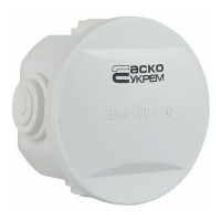 Коробка розподільча 80х50 IP65 АСКО A0150170016
