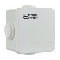 Коробка розподільча АСКО 80х80х50 біла IP44 A0150170014