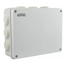 Коробка розподільча 255х200х80 біла IP65 АСКО A0150170024