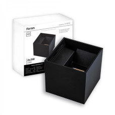 Архитектурный светильник FERON DH012 2х3W черный 11870