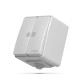 Выключатель двухклавишный наружный с подсветкой VIDEX BINERA IP65 (VF-BNW12L-G)