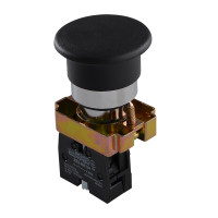 Кнопка "Старт" АСКО-УКРЕМ XB2-BC21 чорна "грибок" A0140010080