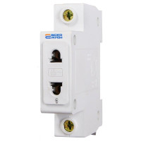 Розетка на Din-рейку АСКО-УКРЕМ C45 2P A0150010103