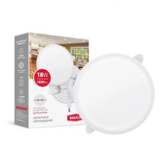 Врезной светильник MAXUS SP Adjustable 1-MSP-1841-CA 18W 4100 Circle