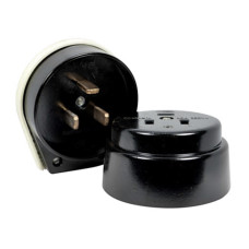 Силовой разъем УТОС РШ/ВШ-40 40А 220В 3 полюса