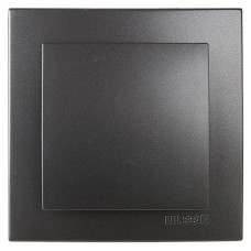 Выключатель одноклавишный NILSON Touran Антрацит 24161001