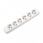 Колодка VIKO 6 гнезд с заземлением белая Multi-Let 90114600