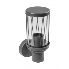 Фасадный садовый светильник бра GTV KERTA-A 12W E27 IP44 графит OS-KERT0UA-30