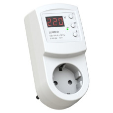 Реле напряжения в розетку ZUBR 1Ф 16А R116y 4820120220210