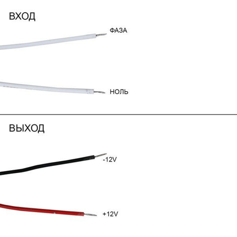 Блок живлення OEM DC12 60W 5A LTR-60-12 алюміній 312х17х18 BIOM